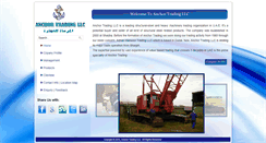 Desktop Screenshot of anchortradinguae.com